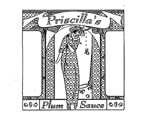 PRISCILLA'S PLUM SAUCE logo