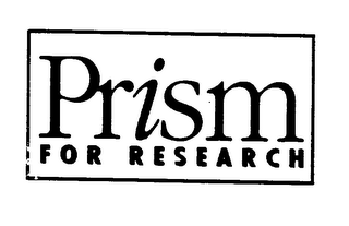 PRISM FOR RESEARCH logo