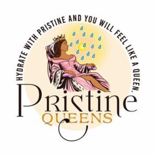 PRISTINE QUEENS HYDRATE WITH PRISTINE AND YOU WILL FEEL LIKE A QUEEN logo