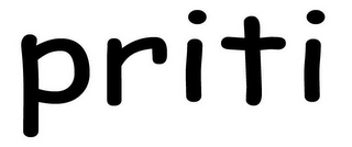 PRITI logo