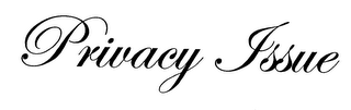 PRIVACY ISSUE logo