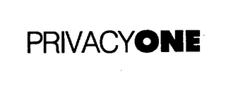 PRIVACY ONE logo