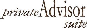 PRIVATE ADVISOR SUITE logo