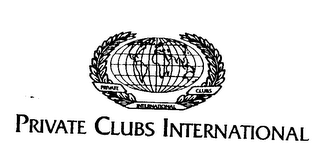 PRIVATE CLUBS INTERNATIONAL logo