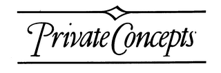 PRIVATE CONCEPTS logo