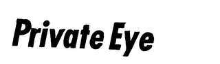 PRIVATE EYE logo