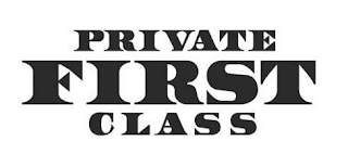 PRIVATE FIRST CLASS logo