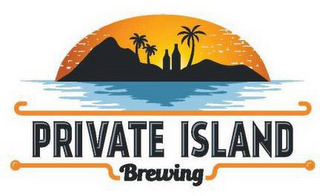 PRIVATE ISLAND BREWING logo
