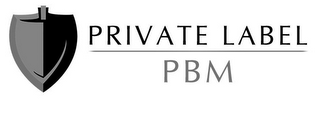 PRIVATE LABEL PBM logo