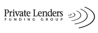 PRIVATE LENDERS FUNDING GROUP logo