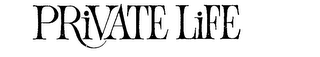 PRIVATE LIFE logo