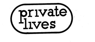 PRIVATE LIVES logo