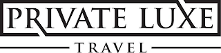 PRIVATE LUXE TRAVEL logo