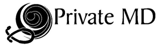 PRIVATE MD logo