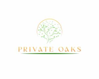 PRIVATE OAKS logo