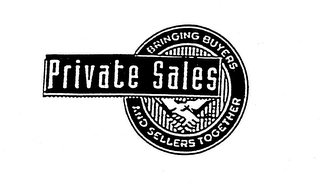 PRIVATE SALES BRINGING BUYERS AND SELLERS TOGETHER logo