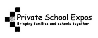 PRIVATE SCHOOL EXPOS BRINGING FAMILIES AND SCHOOLS TOGETHER logo