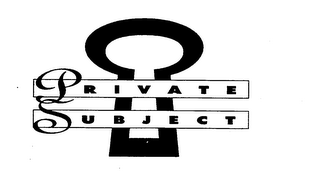 PRIVATE SUBJECT logo