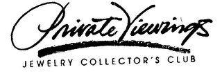 PRIVATE VIEWINGS JEWELRY COLLECTOR'S CLUB logo