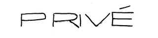 PRIVE logo