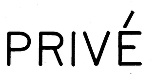 PRIVE logo