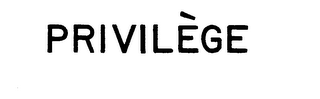 PRIVILEGE logo