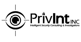 PRIVINT INC INTELLIGENT SECURITY CONSULTING & INVESTIGATIONS logo