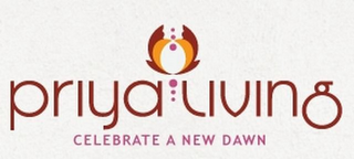 PRIYA LIVING CELEBRATE A NEW DAWN logo