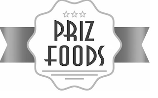 PRIZ FOODS logo