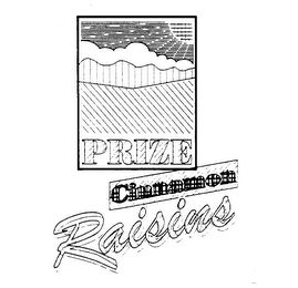 PRIZE CINNAMON RAISINS logo