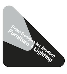 PRIZE DESIGNS FOR MODERN FURNITURE + LIGHTING logo