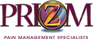 PRIZM PAIN MANAGEMENT SPECIALISTS logo