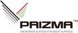 PRIZMA MICROREPLICATION FOR BEST SURFACE logo