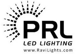 PRL LED LIGHTING WWW.RAVILIGHTS.COM logo