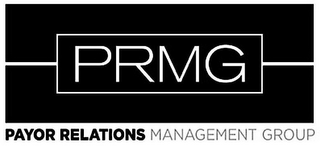 PRMG PAYOR RELATIONS MANAGEMENT GROUP logo