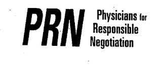 PRN PHYSICIANS FOR RESPONSIBLE NEGOTIATION logo