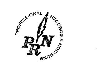 PRN PROFESSIONAL RECORDS & NOTATIONS logo