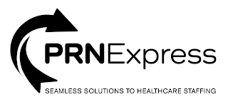 PRNEXPRESS SEAMLESS SOLUTIONS TO HEALTHCARE STAFFING logo