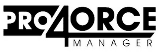 PRO 4 ORCE MANAGER logo