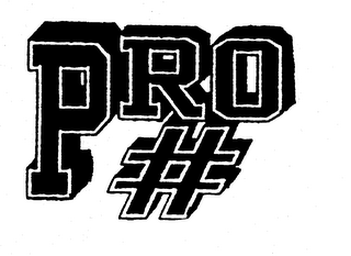 PRO# logo