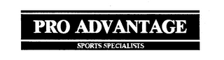 PRO ADVANTAGE SPORTS SPECIALISTS logo