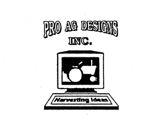 PRO AG DESIGNS INC. HARVESTING IDEAS logo