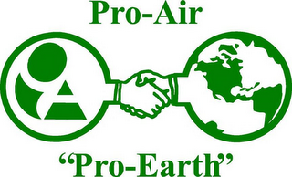 PRO-AIR PA "PRO-EARTH" logo