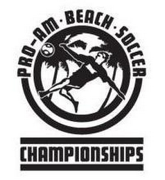 PRO-AM · BEACH · SOCCER CHAMPIONSHIPS logo