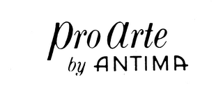 PRO ARTE BY ANTIMA logo