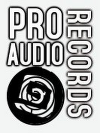 PRO AUDIO RECORDS logo