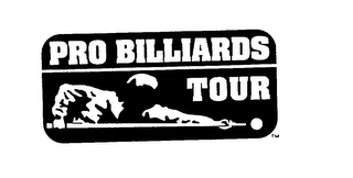 PRO BILLIARDS TOUR logo