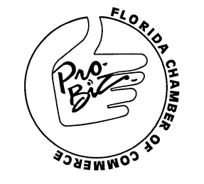 PRO-BIZ FLORIDA CHAMBER OF COMMERCE logo
