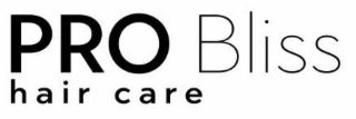PRO BLISS HAIR CARE logo