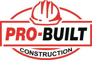 PRO-BUILT CONSTRUCTION logo